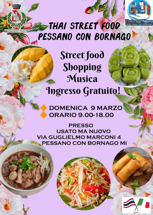 Prima festa di primavera Thai Street Food