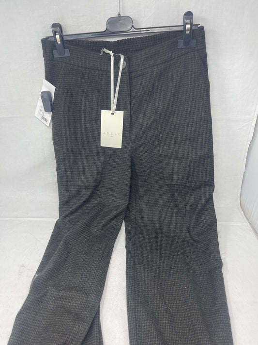 Adele Pant.in Velluto Verde 42