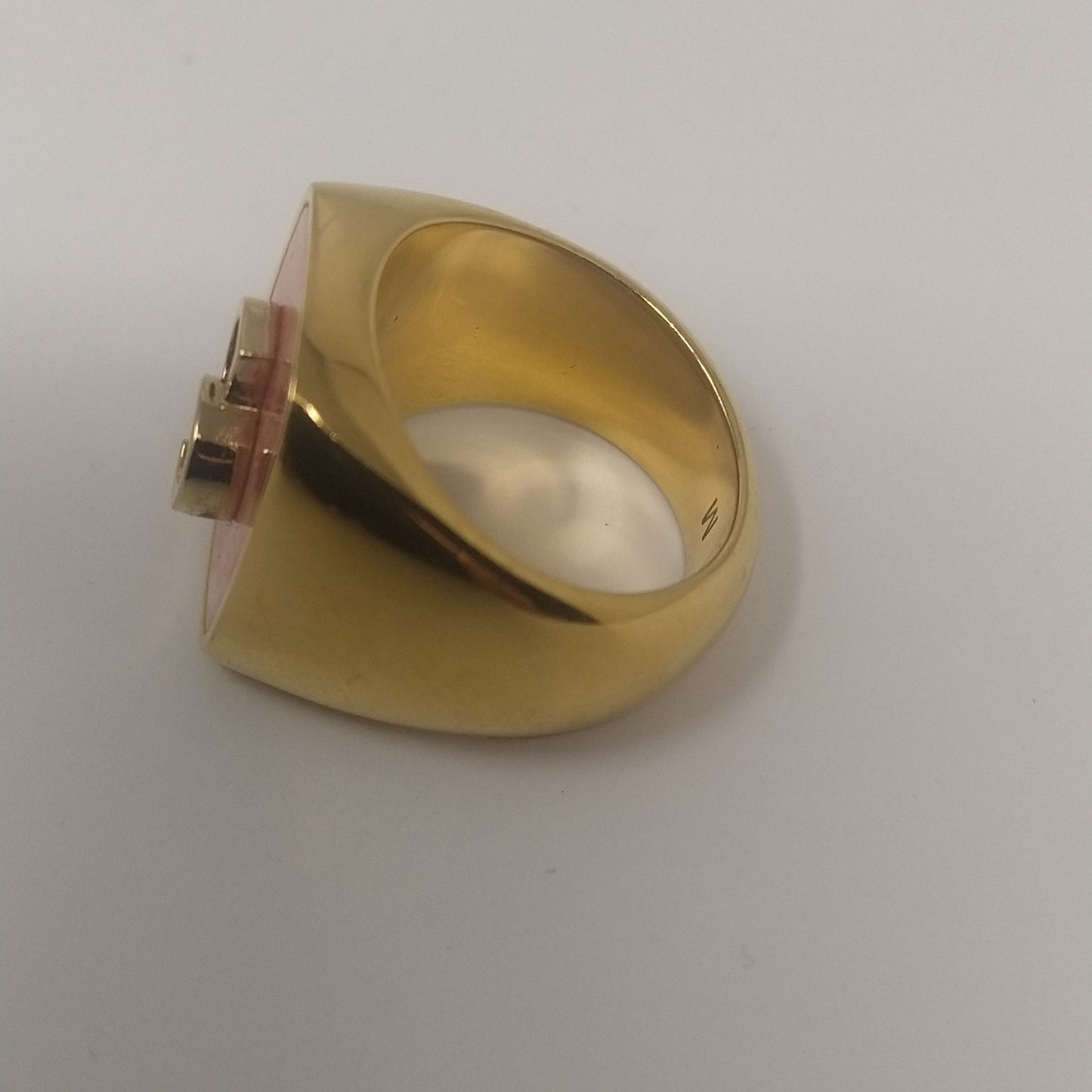 Dior anello dorato Lucky Dior CD