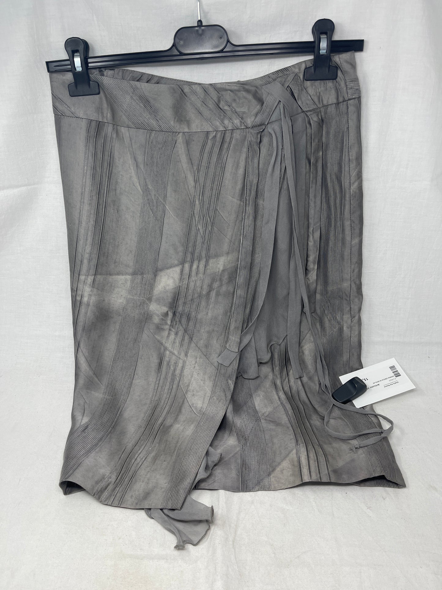 Gonna Grigia In Seta 44