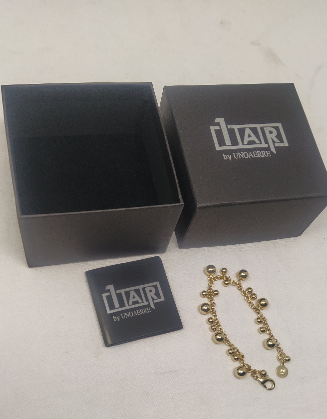 Unoarerre 1ar Bracciale Dorato Con Scatola