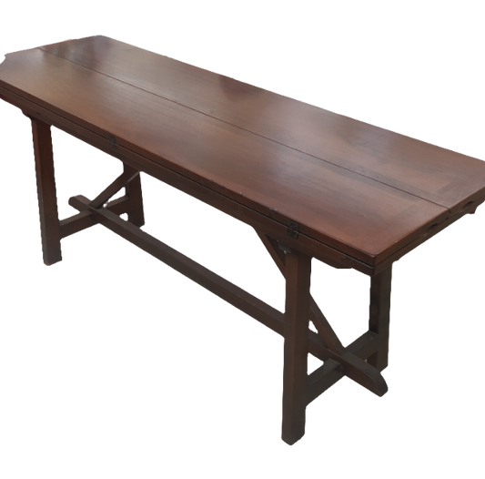 _tavolo Fratino A Libro Inverso 180x60 O 120 H 79 Cm