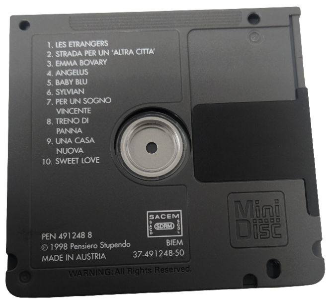 _minidisc Patty Pravo Notti Guai E Libertà