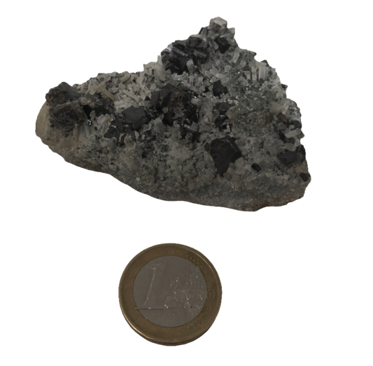 Minerale Sfalerite Su Quarzo - Bulgaria