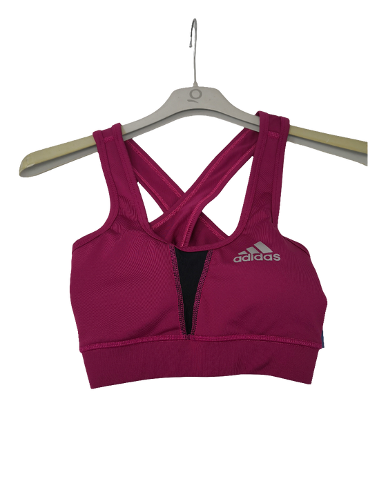 Adidas Top Per Palestra Fucsia M