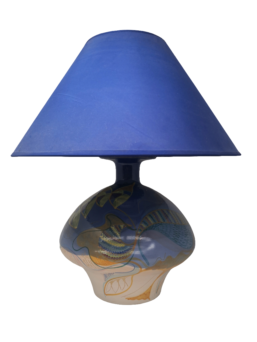 Monica Grandi Lampada Da Tavolo Maiolica Ferrara