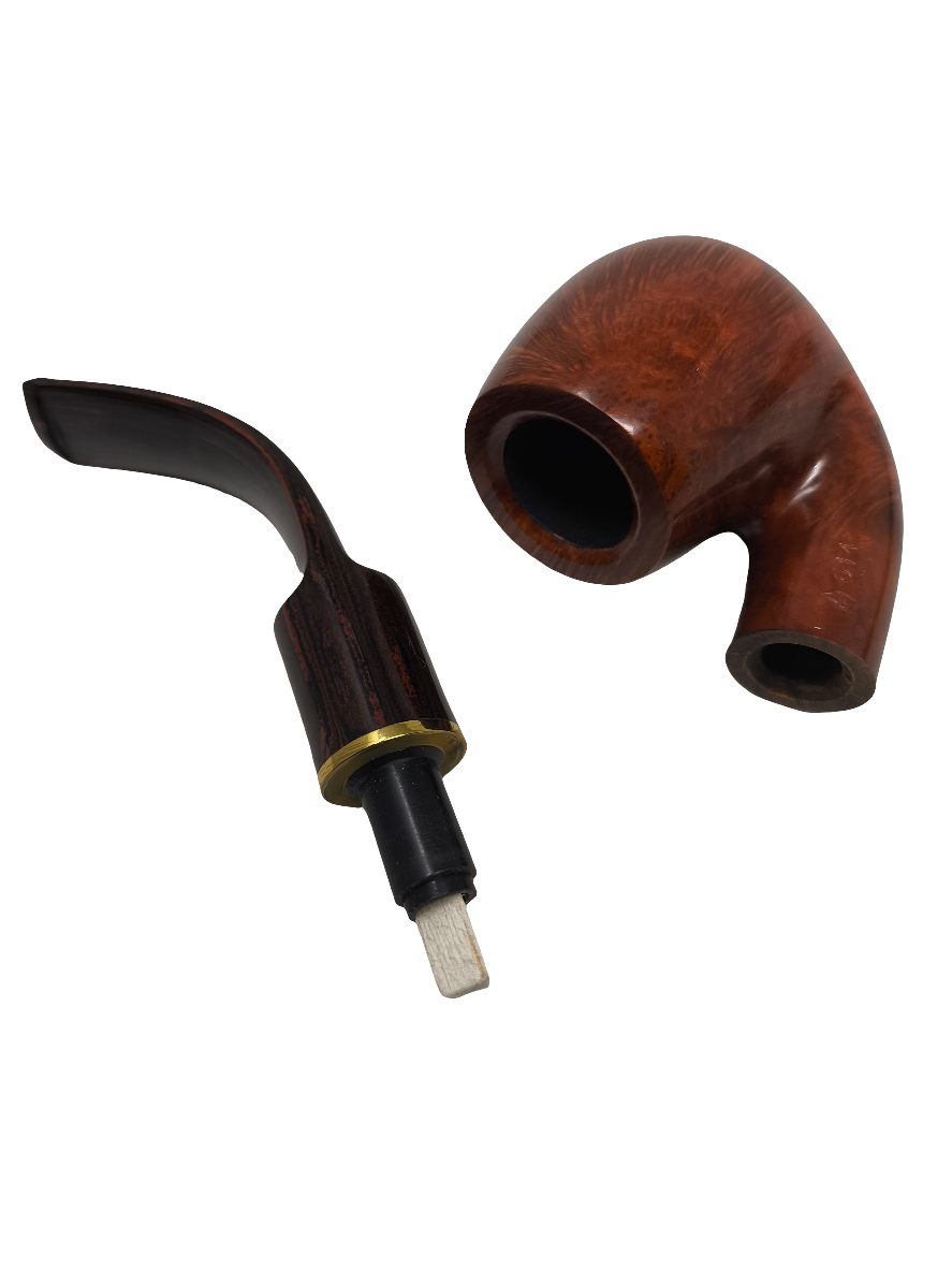 Savinelli Pipa Bruna 614 Con Confezione, Manuale E Filtri