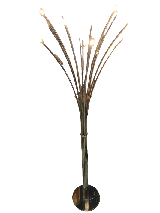 Ikea Typ G1520 Lampada Da Terra Metallo Con Led In Punta