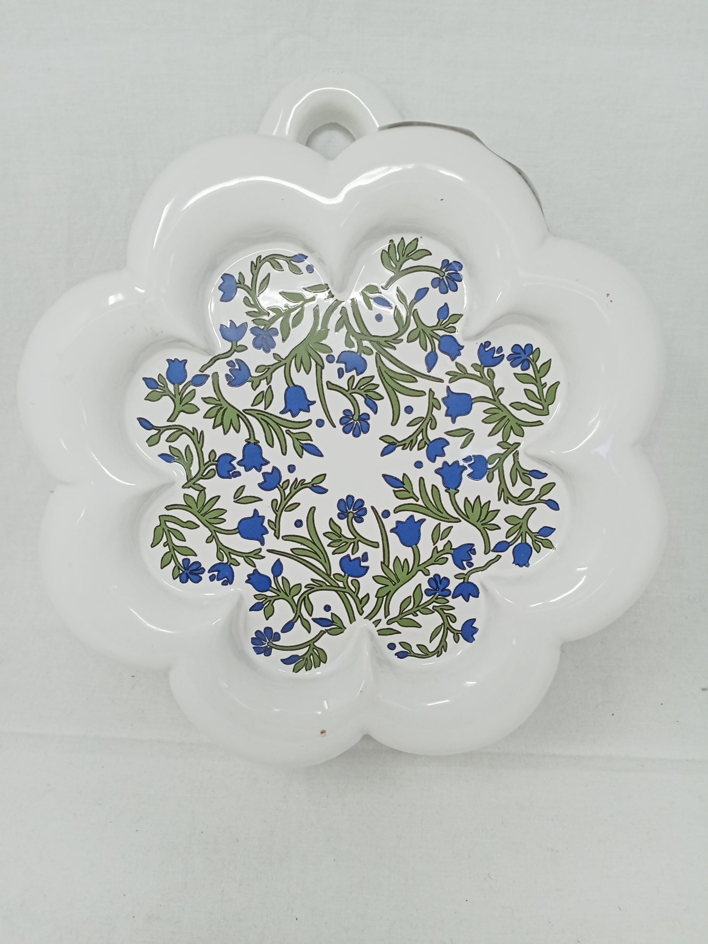 Formella Thun Anni 70 Decorazione A Parete In Ceramica Rotondo