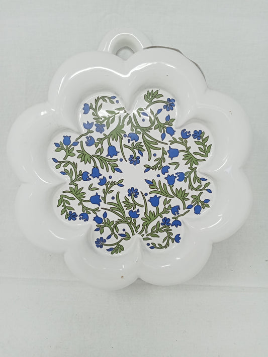 Formella Thun Anni 70 Decorazione A Parete In Ceramica Rotondo