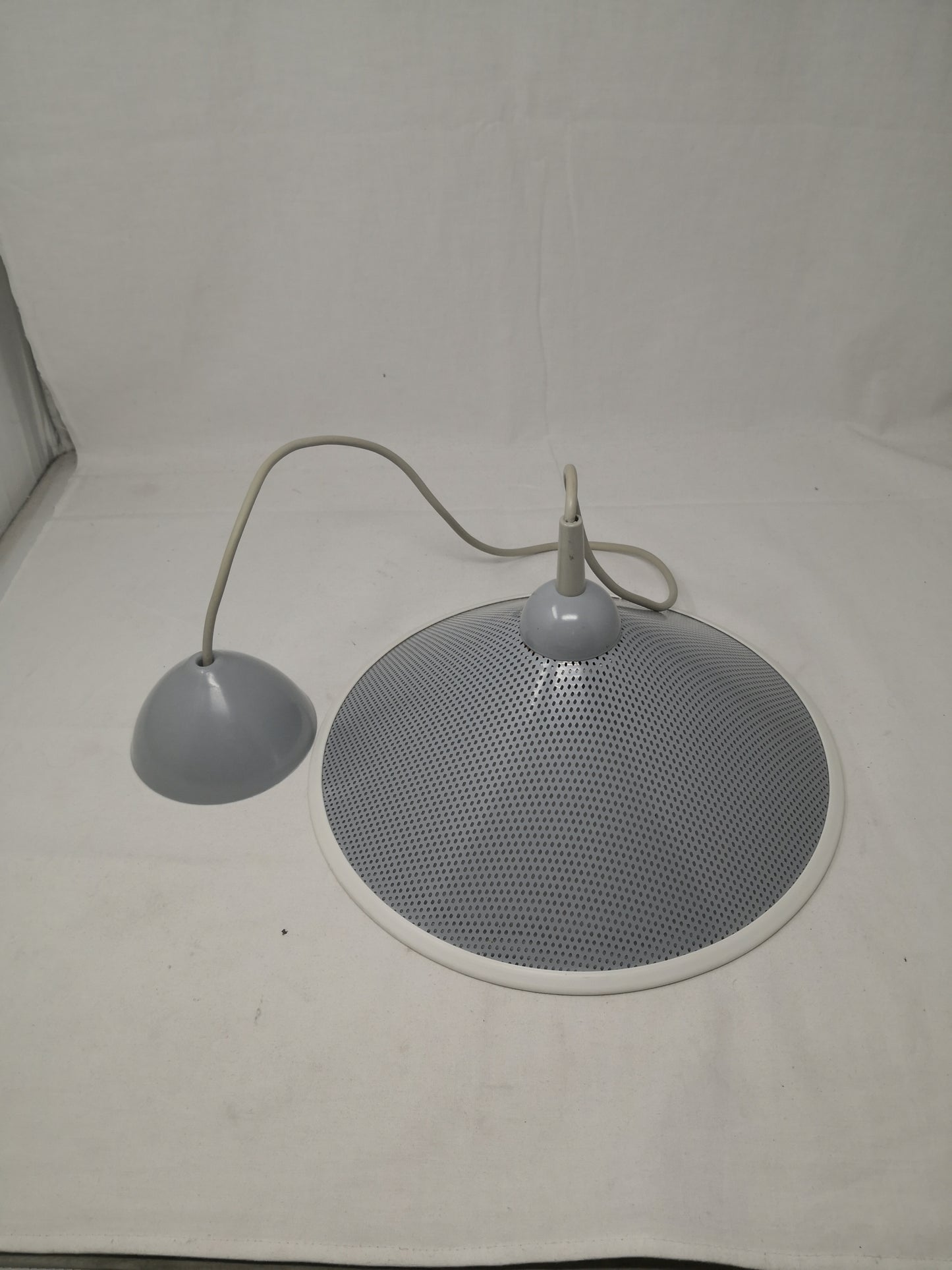 Lampada A Sospensione Massive Belgio Metallo Verniciato Gomma