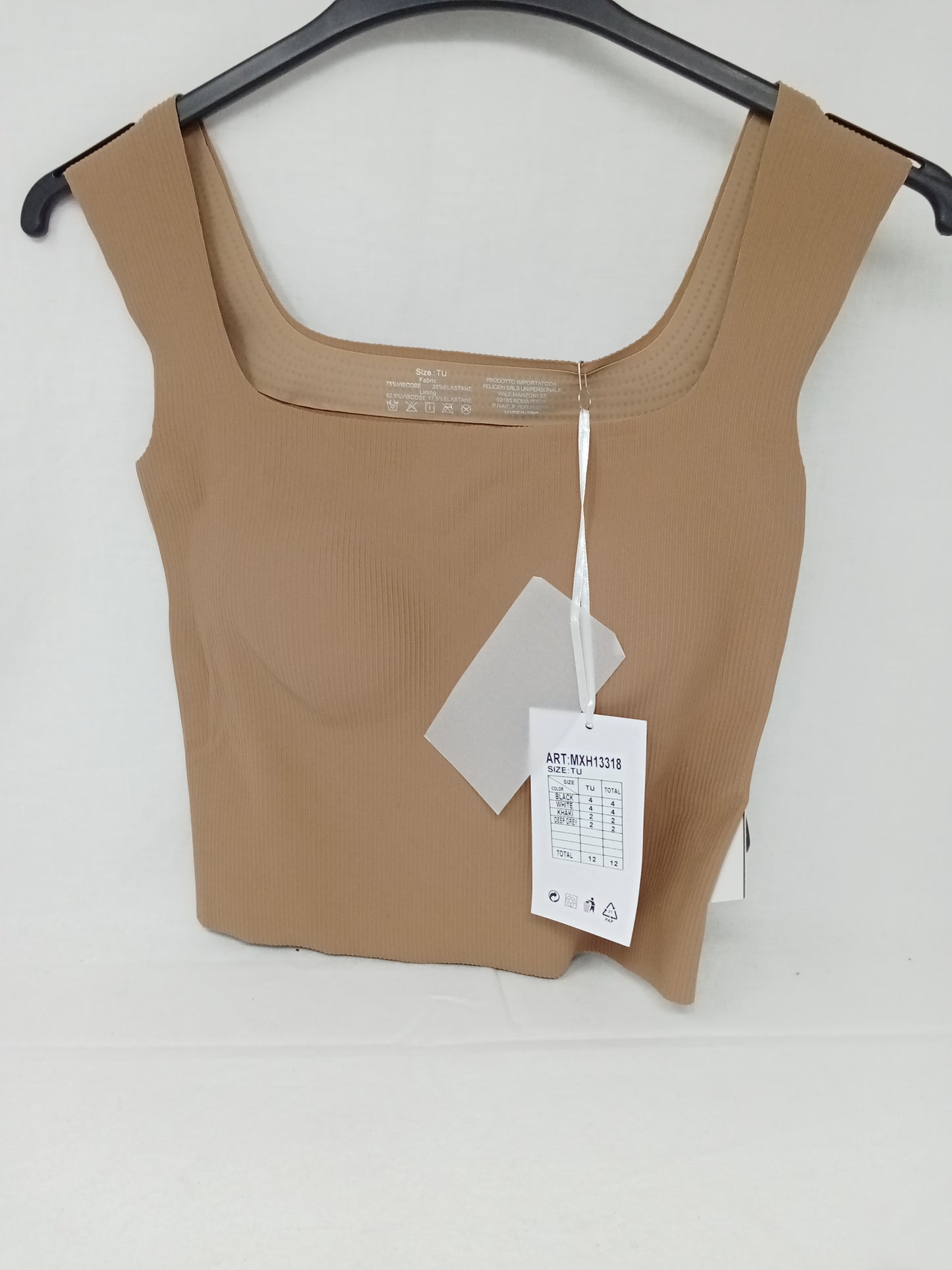 Manosque Canotta Beige Tu Nuovo