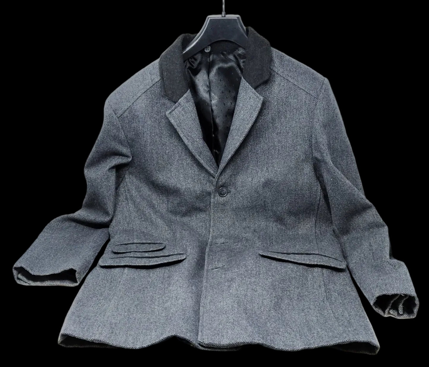 Celio Giacca In Lana Grigia L Senza Cappuccio