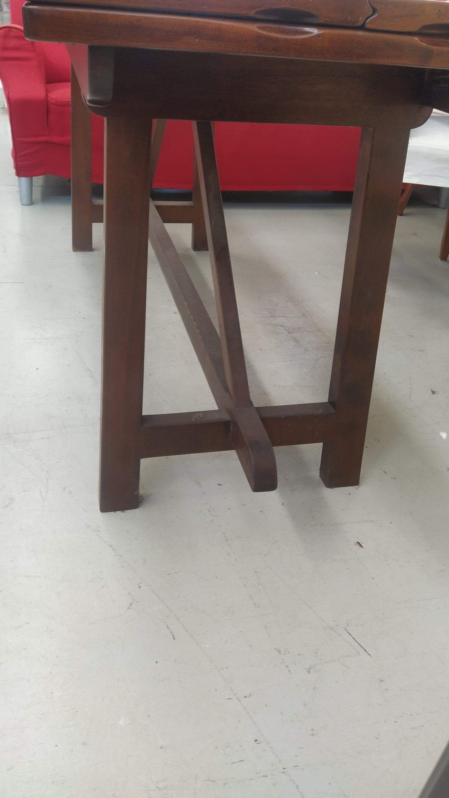 _tavolo Fratino A Libro Inverso 180x60 O 120 H 79 Cm