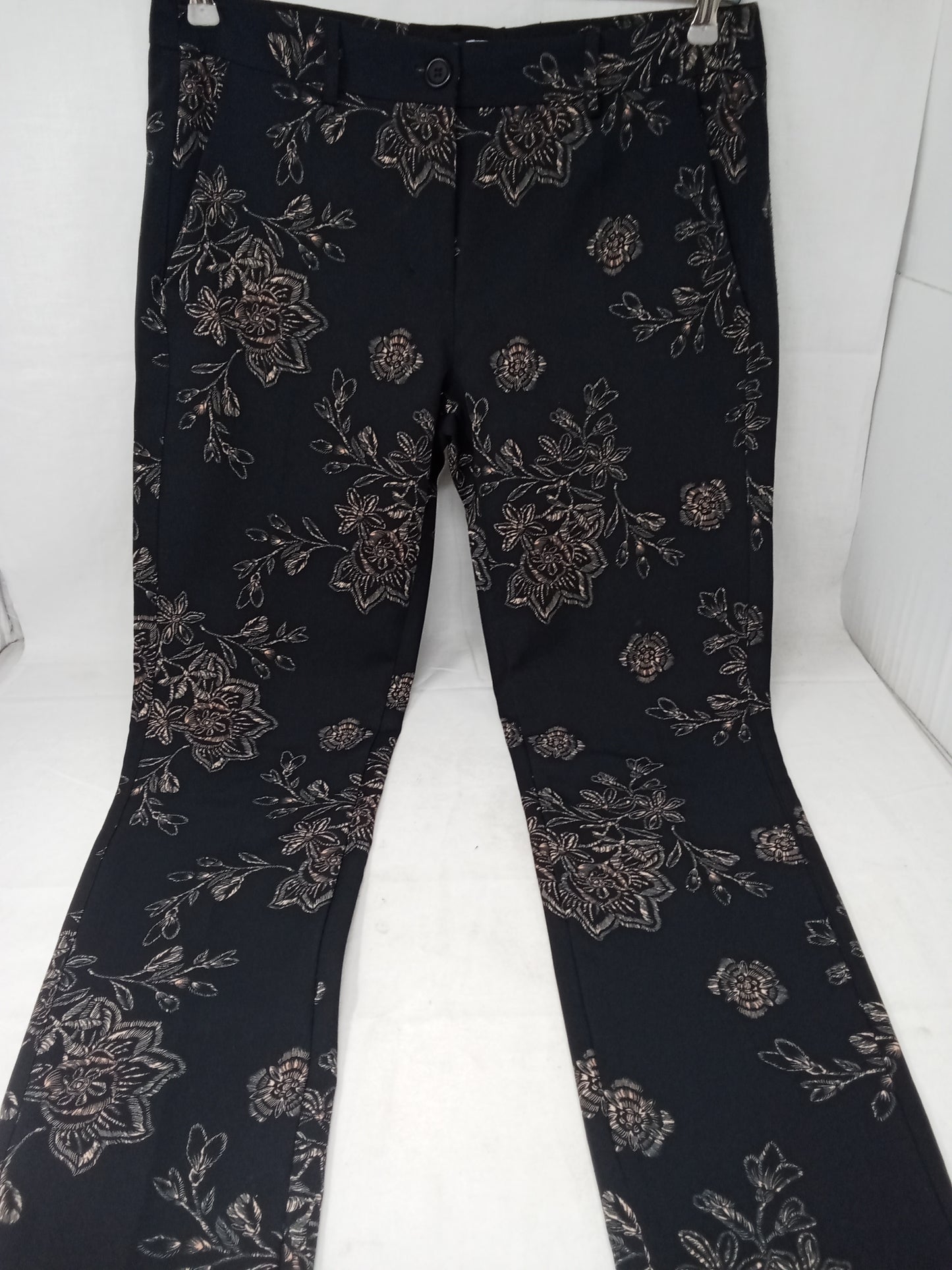 Motivi Pant.neri Fiori 48