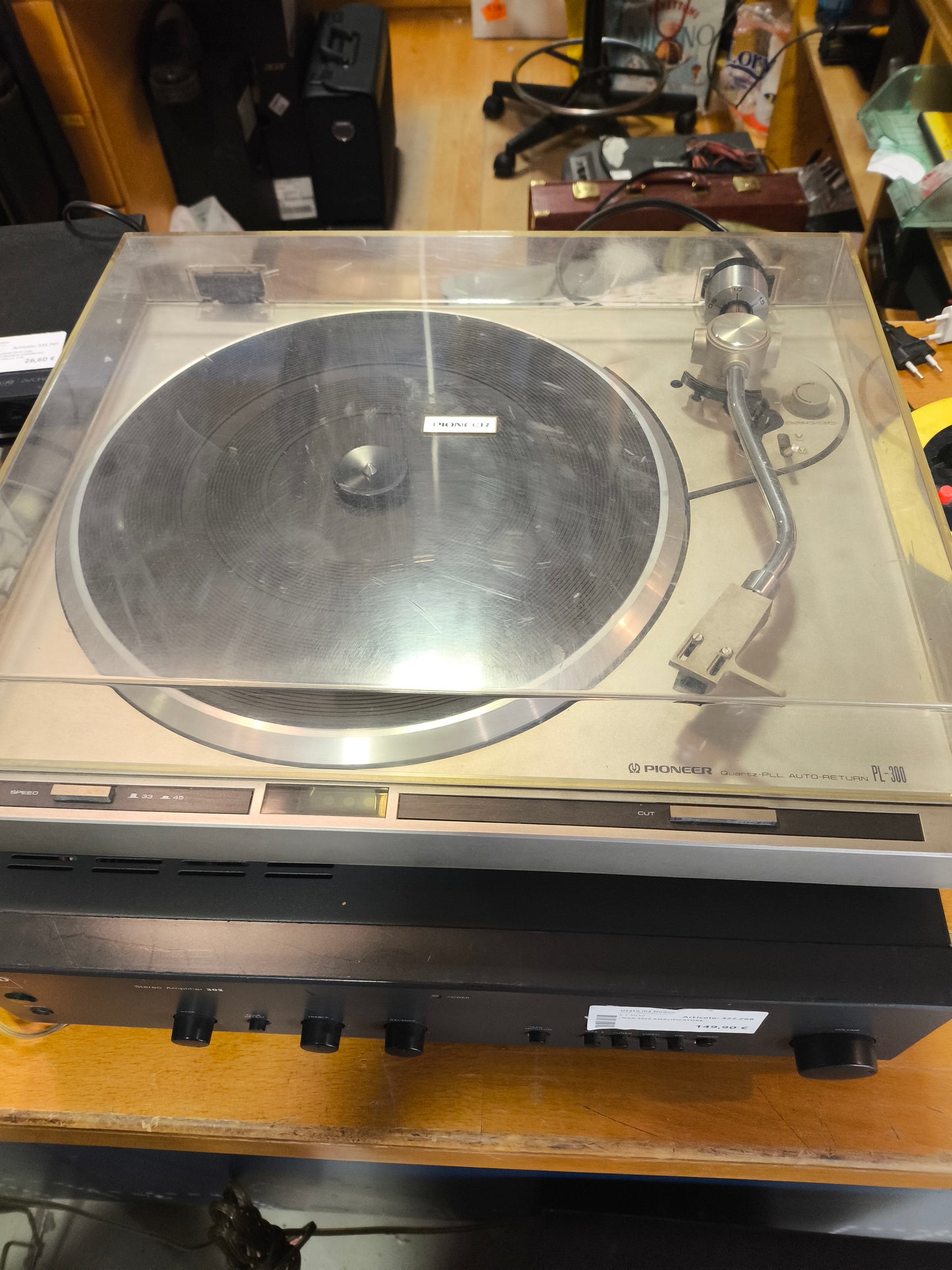 Pioneer Piatto - Giradischi Pl-300 Trazione Diretta