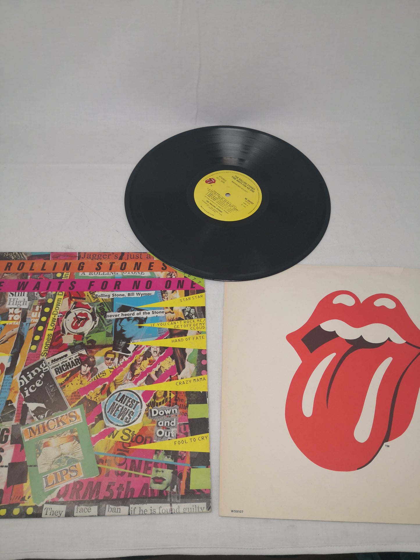 Lp The Rolling Stone Time Waits For No One