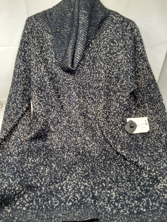 Fiorella Rubino Maglione Dolce Vita Blu Argento S