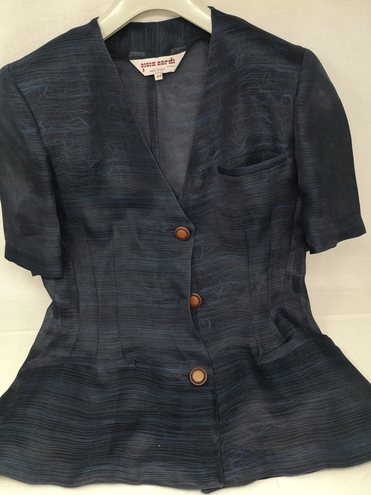 Gioia Nordi Giacchina Blu 44