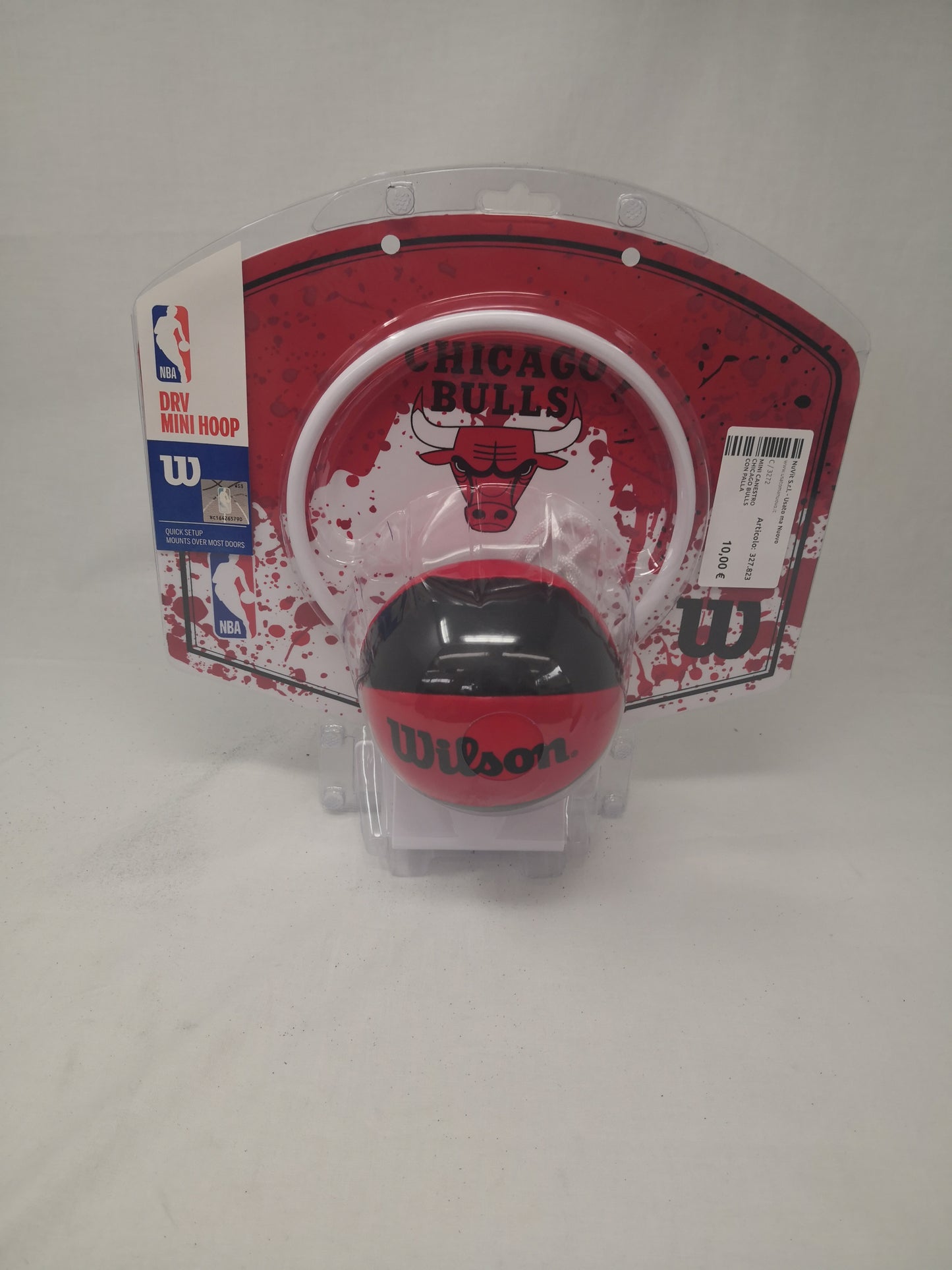 Mini Canestro Chicago Bulls Con Palla