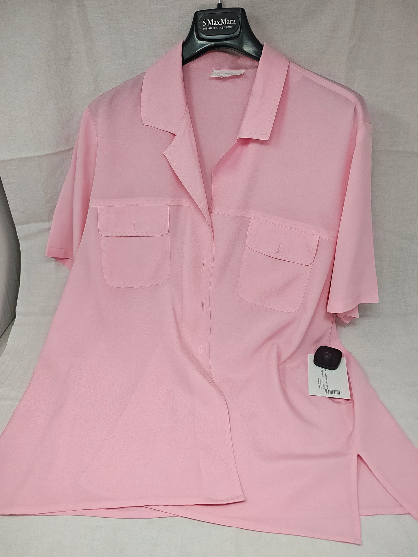 Alluci Camicia Tulle Rosa In Seta L