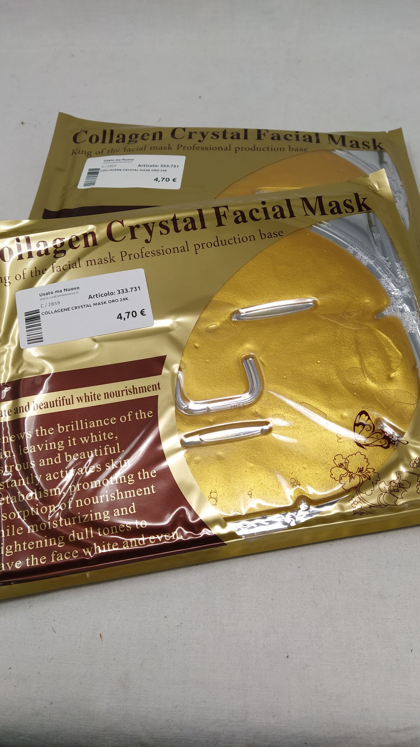 Collagene Crystal Mask Oro 24k