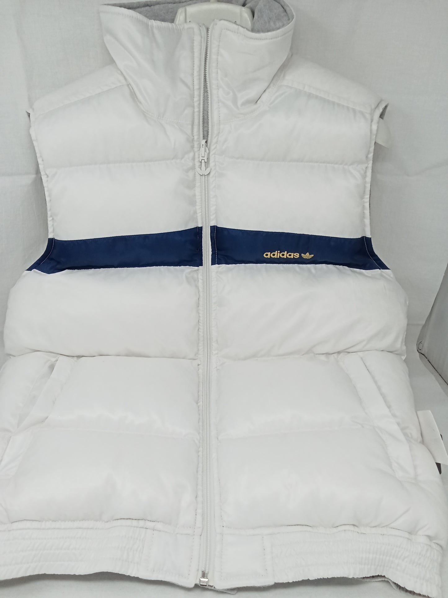 Adidas Double Faces Gilet Bco Blu S
