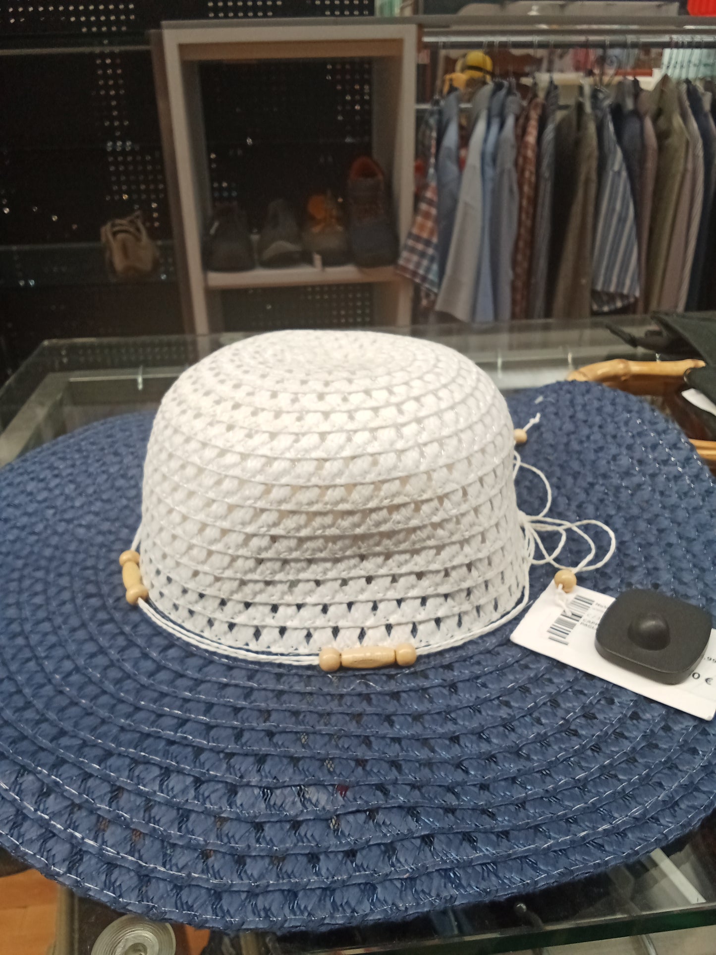 Cappello In Paglia Bca Blu