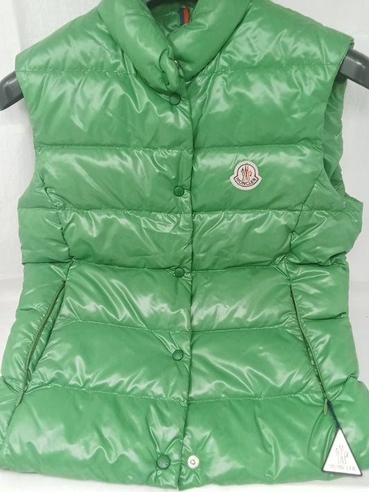 Moncler Gilet Verde Tg 1 S 40