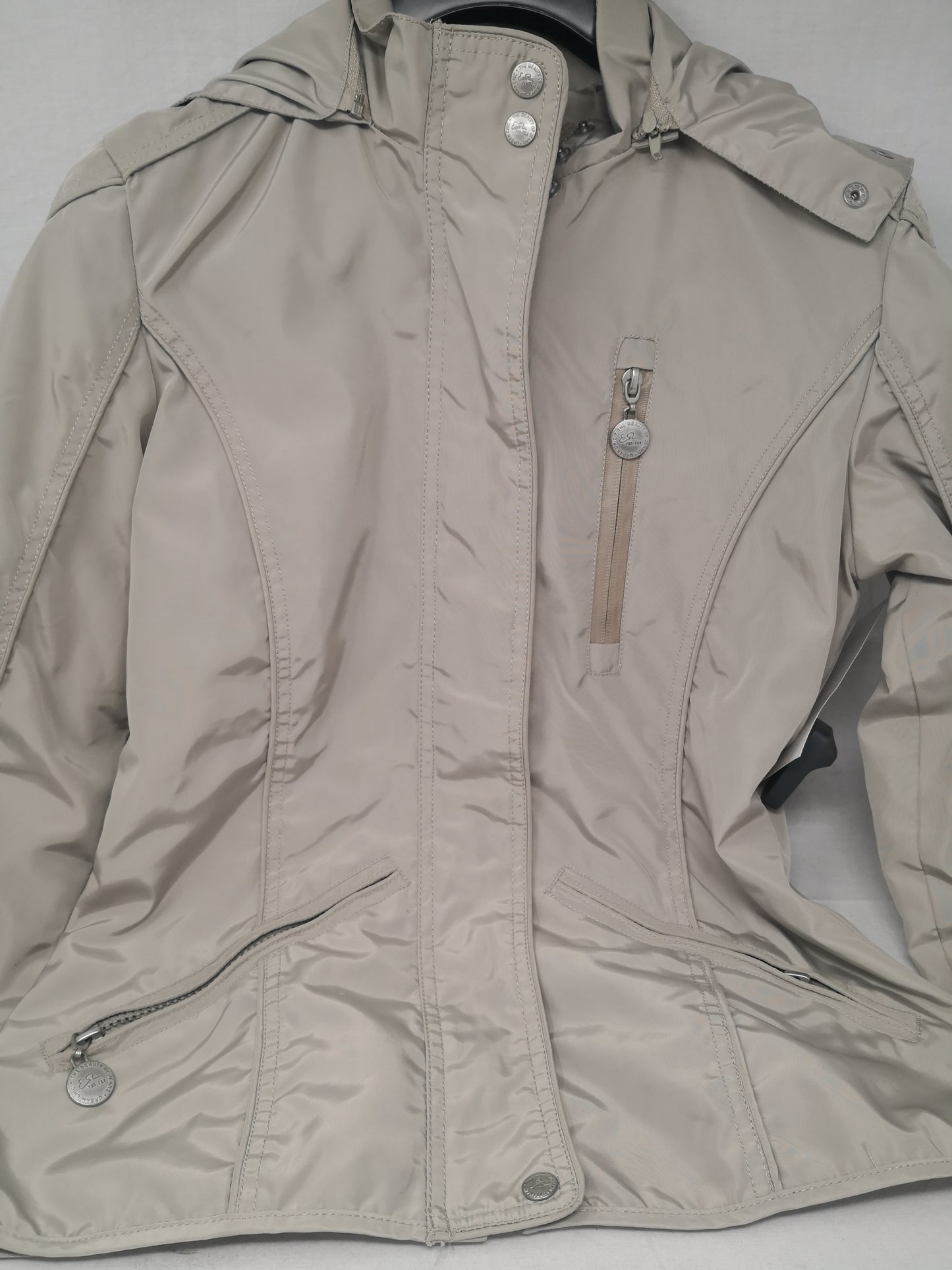 Yes Zee Giacca Con Cap Beige 44