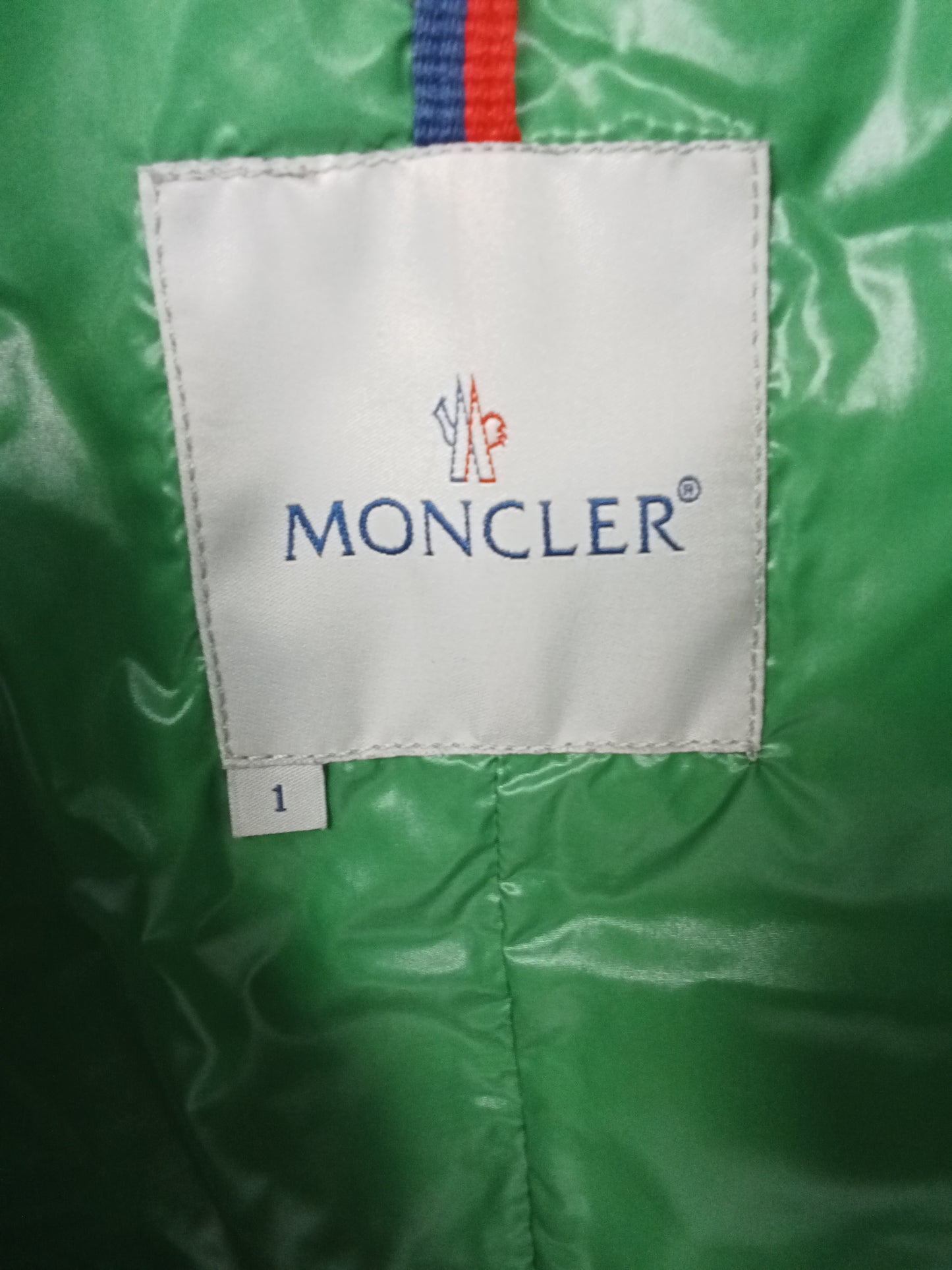 Moncler Gilet Verde Tg 1 S 40