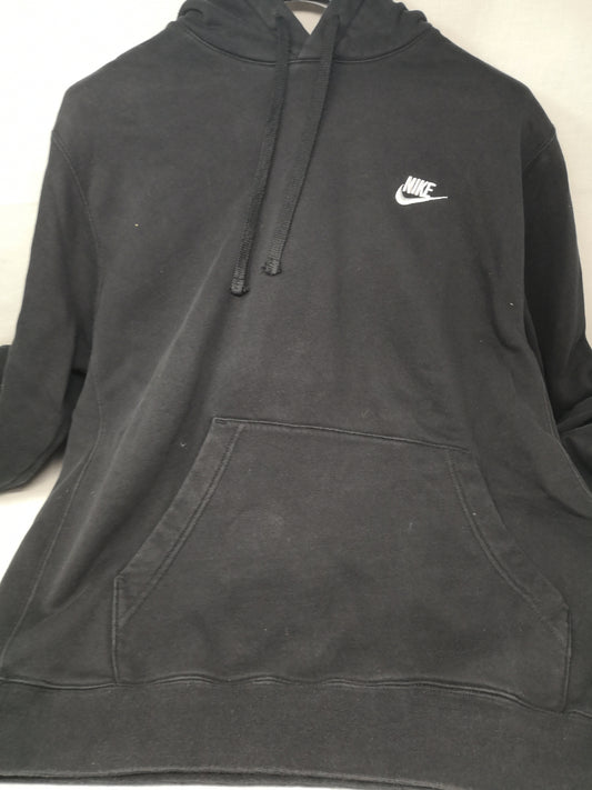 Nike Felpa Nera Con Cap M