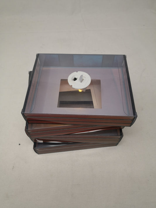 Lampada Libri Impilati Plastica Eseguita A Mano