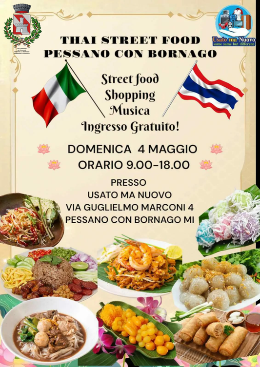 Street Food Thai Domenica 4 maggio 2025
