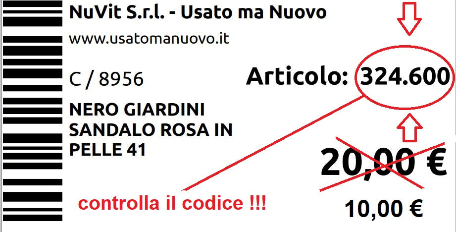 Sconto 50% Abbigliamento, Calzature, Borse, Accessori alla persona, Tessile