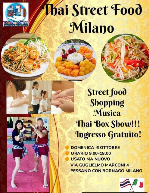 Festa Thai - Street Food -Thai Box Show - Sconto 50% abbigliamento scaduto