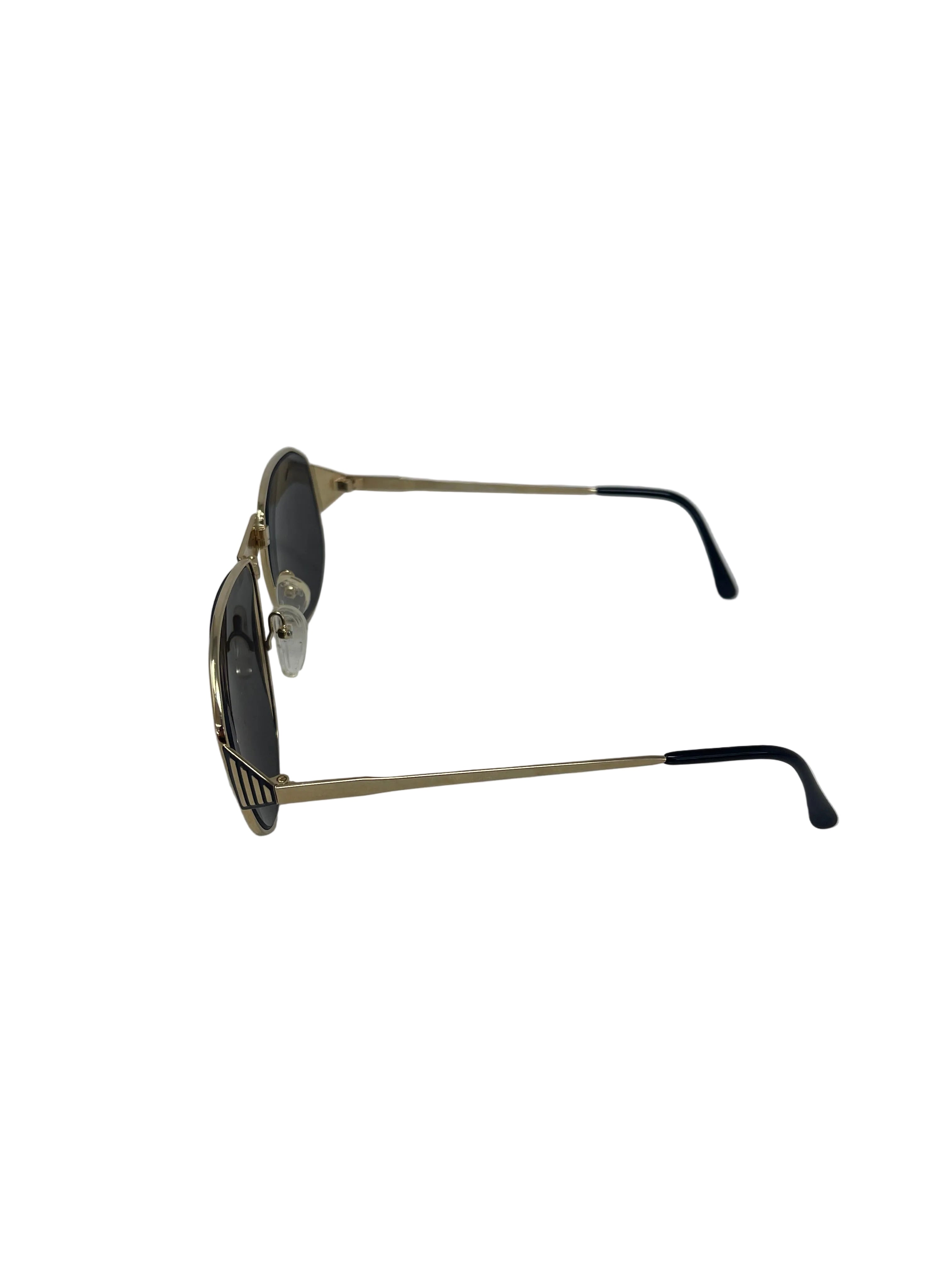 Occhiali Da Sole Vintage Essence 494 Gold/black