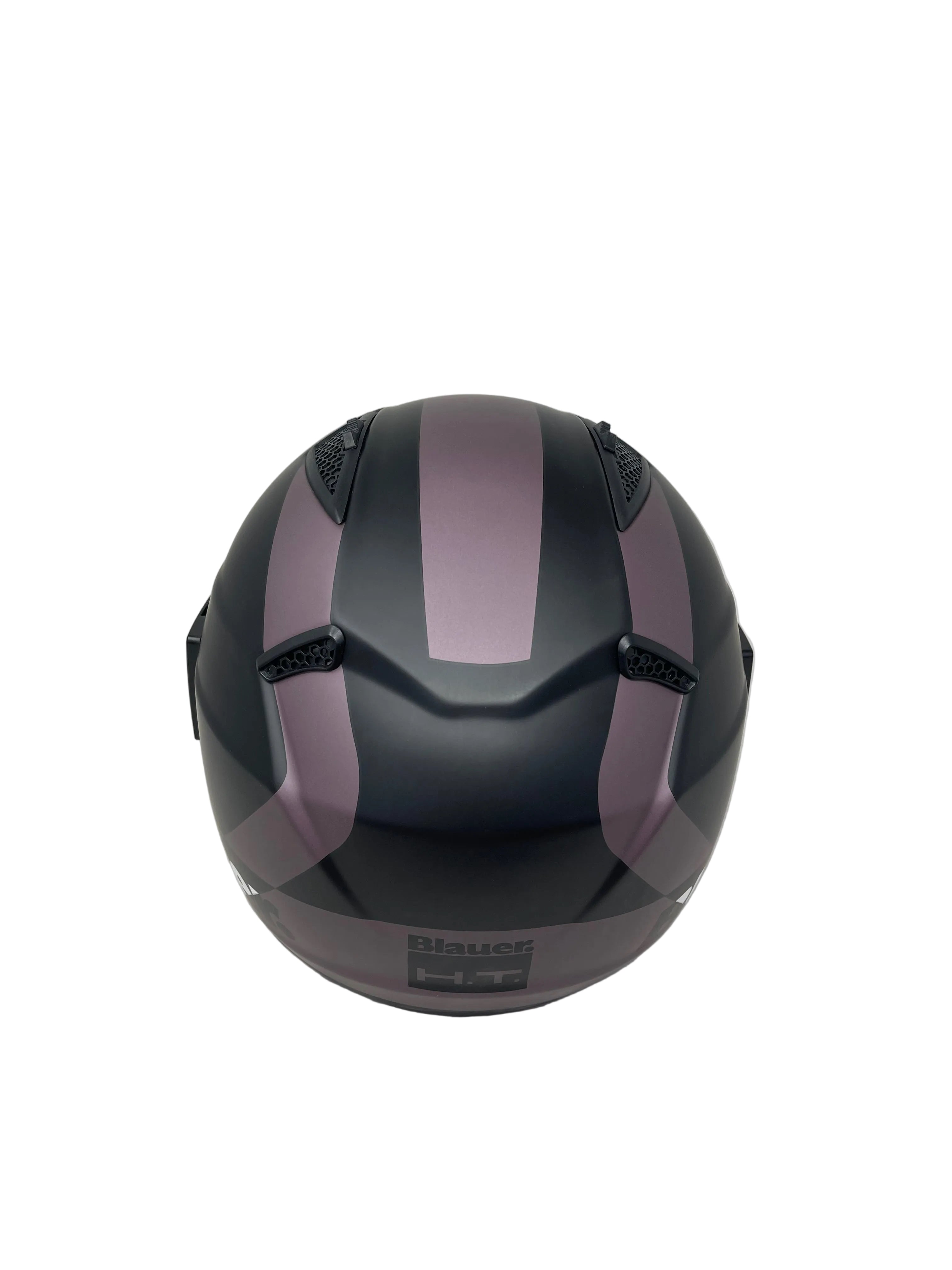 Blauer Casco Integrale Ht-bet Nero Antracite Opaco Mod.12cbkh010103 Misura Xs Nuovo!