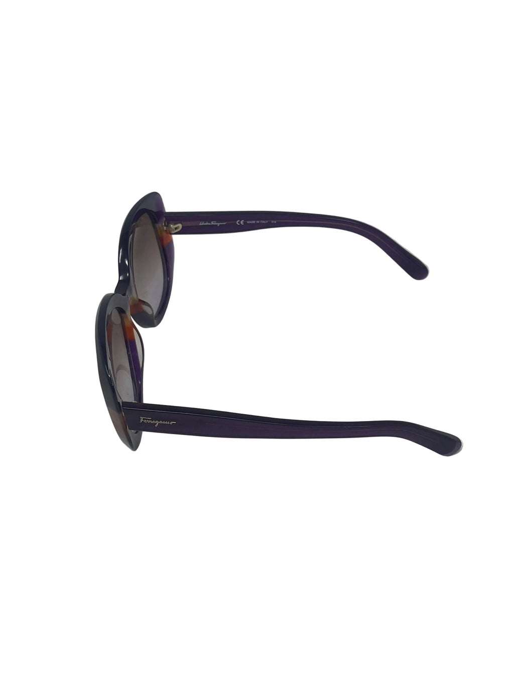 Salvatore Ferragamo Occhiali Da Sole Ferragamo Suns Sf793s Violet Orange