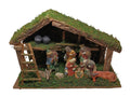 Natale Capanna Natività Con Statuine 11 Pz. Con Scatola