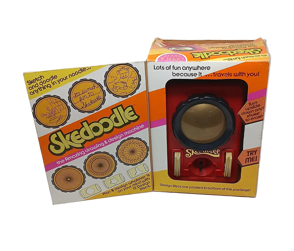 Skedoodle Giocattolo Da Disegno Vintage Con Scatola