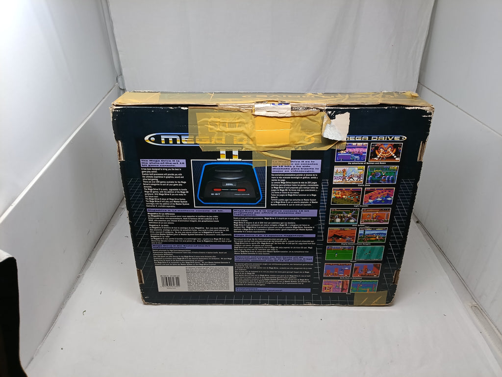 Sega Mega Drive 2 16 Bit + Controller + Cavi Originali + 3 Scatola Testata Funzionante