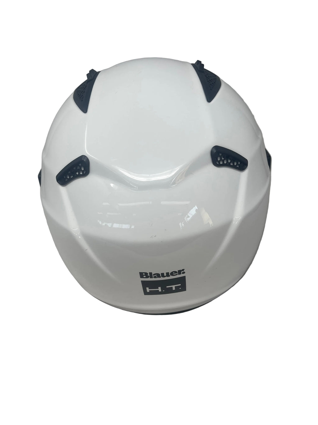 Blauer Casco Ht Bet Monochrome Bianco Lucido Mod.12cbkh010103 Misura L Nuovo!