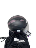 Blauer Casco Integrale Ht-bet Nero Antracite Opaco Mod.12cbkh010103 Misura Xs Nuovo!