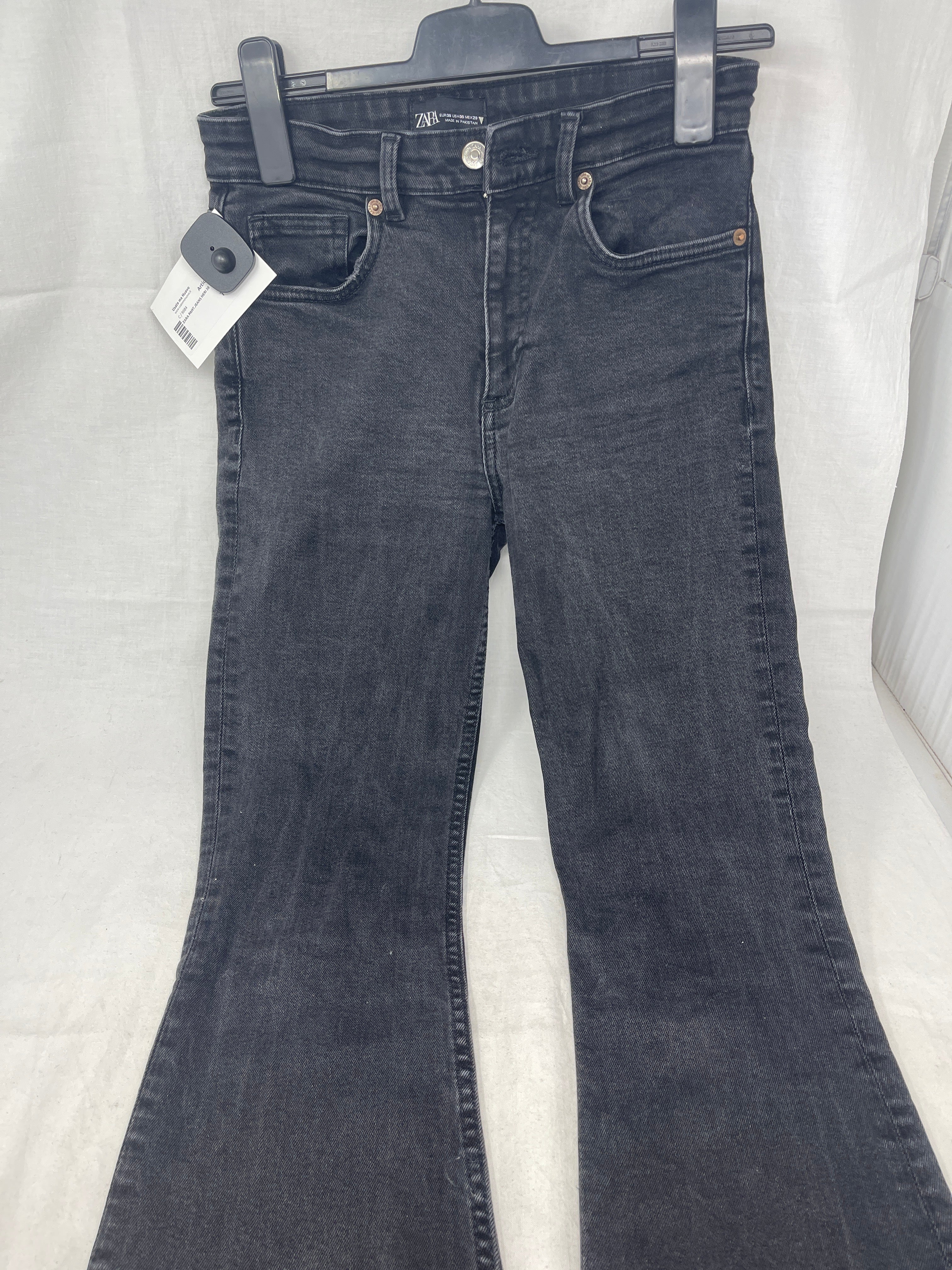 Zara Pant.jeans Neri 38