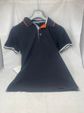 Cotton & Silk Polo Nero M