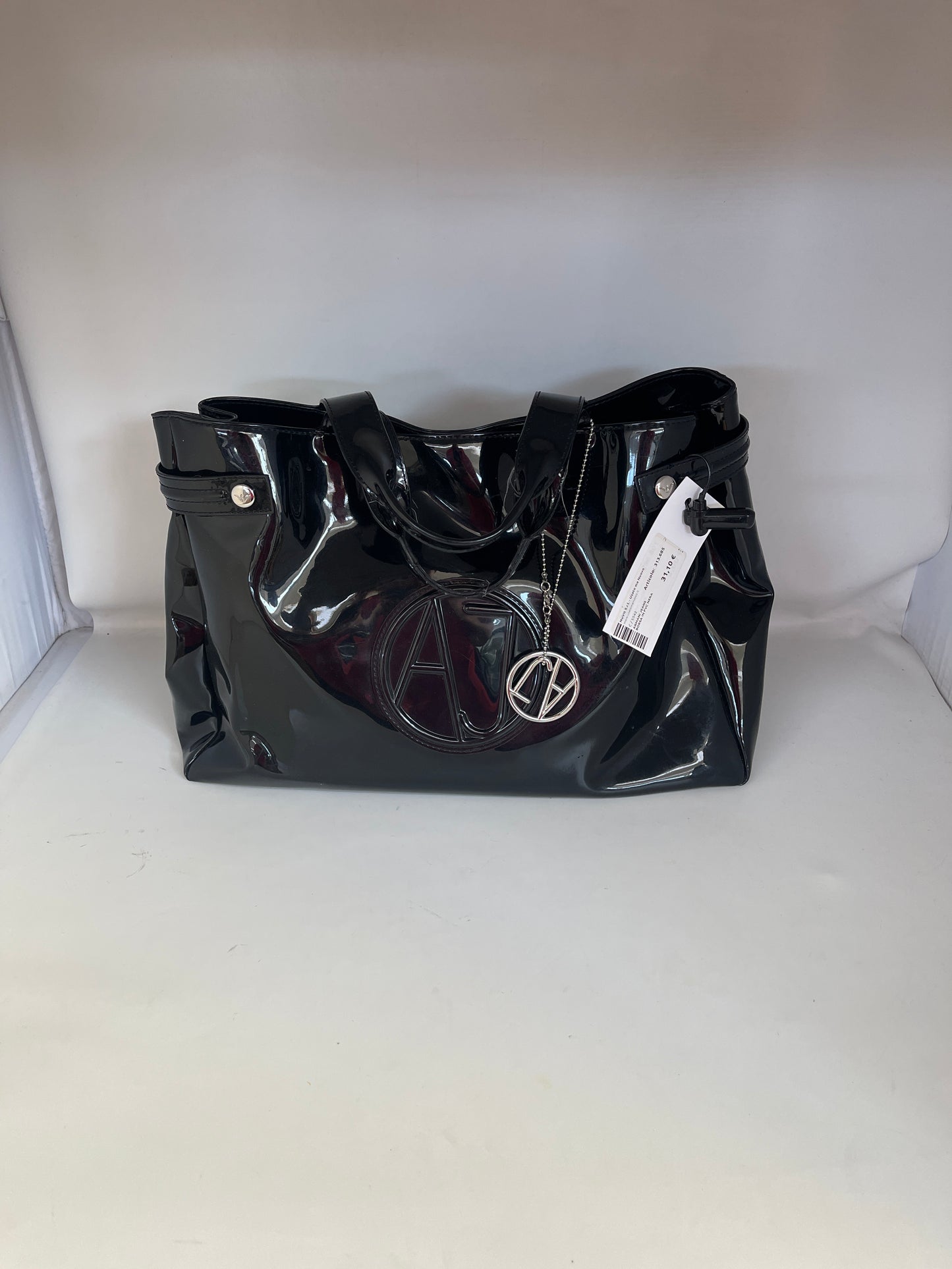 Armani jeans Borsa in pvc nera