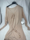 Casacca Misto In Lino Rosa L