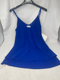 Pink Black Canotta Tulle Blu M/l