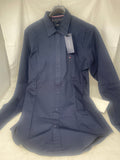 Tommy Hilfiger Camicia Blu U S Nuova